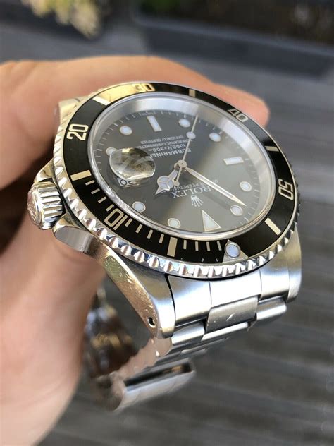 rolex oem solid link|rolex submariner 16610 swiss only.